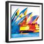 Opera House, Sydney-Tosh-Framed Art Print