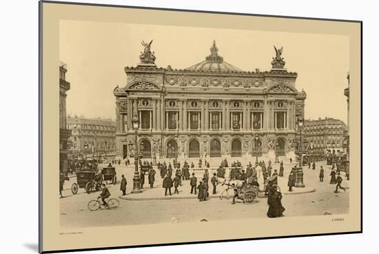 Opera-House-Helio E. Ledeley-Mounted Art Print