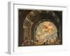 Opera LUltimo Giorno de Pompeii by Pacini, Produced at La Scale in Milan in the Autumn of 1827-Alessandro Sanquirico-Framed Giclee Print