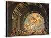 Opera LUltimo Giorno de Pompeii by Pacini, Produced at La Scale in Milan in the Autumn of 1827-Alessandro Sanquirico-Stretched Canvas