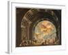 Opera LUltimo Giorno de Pompeii by Pacini, Produced at La Scale in Milan in the Autumn of 1827-Alessandro Sanquirico-Framed Giclee Print