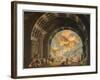 Opera LUltimo Giorno de Pompeii by Pacini, Produced at La Scale in Milan in the Autumn of 1827-Alessandro Sanquirico-Framed Giclee Print