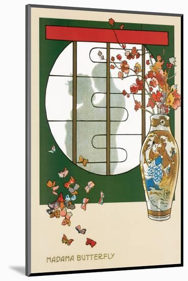 Opera Madama Butterfly-null-Mounted Premium Giclee Print