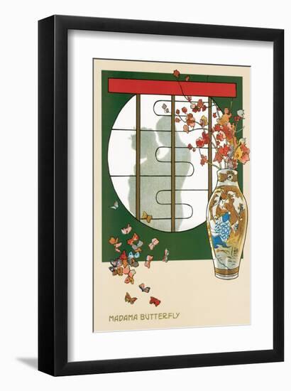 Opera Madama Butterfly-null-Framed Art Print