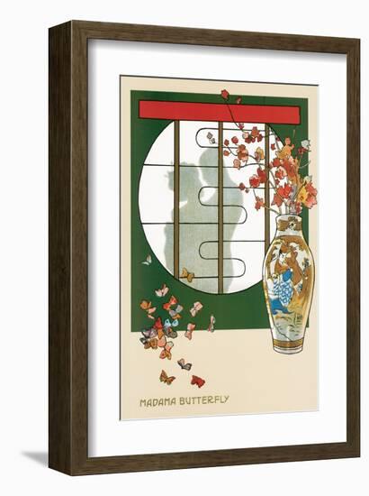 Opera Madama Butterfly-null-Framed Art Print