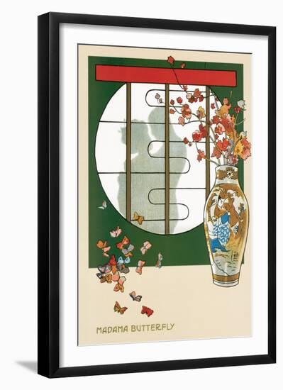 Opera Madama Butterfly-null-Framed Art Print