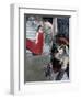 Opera Messalina at Bordeau-Henri de Toulouse-Lautrec-Framed Giclee Print