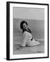 Opera Singer Birgit Nilsson Vacationing-null-Framed Premium Photographic Print