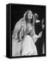 Opera Singer Joan Sutherland in the Title Role of "Lucia Di Lammermoor" at the Metropolitan Opera-Alfred Eisenstaedt-Framed Stretched Canvas