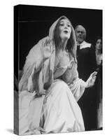Opera Singer Joan Sutherland in the Title Role of "Lucia Di Lammermoor" at the Metropolitan Opera-Alfred Eisenstaedt-Stretched Canvas
