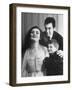 Opera Singer Joan Sutherland with Her Family backstage in "Lucia Di Lammermoor"-Alfred Eisenstaedt-Framed Premium Photographic Print