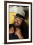 Opera Singer Luciano Pavarotti with Girlfriend Nicoletta Mantovani and 9 Month Old Daughter Alice-null-Framed Photographic Print