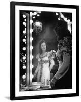 Opera Singer Nadine Connor Posing in Costume-null-Framed Photographic Print