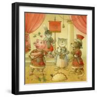 Opera Singers, 2006-Kestutis Kasparavicius-Framed Giclee Print