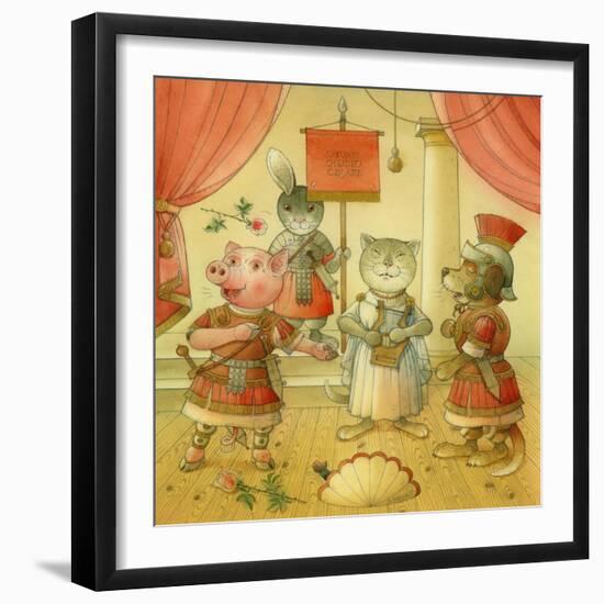 Opera Singers, 2006-Kestutis Kasparavicius-Framed Giclee Print