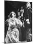 Opera Singers Joan Sutherland and Richard Tucker in "Lucia Di Lammermoor" at the Metropolitan Opera-Alfred Eisenstaedt-Mounted Premium Photographic Print