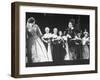 Opera Singers Joan Sutherland and Richard Tucker in "Lucia Di Lammermoor" at the Metropolitan Opera-null-Framed Photographic Print