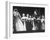 Opera Singers Joan Sutherland and Richard Tucker in "Lucia Di Lammermoor" at the Metropolitan Opera-null-Framed Photographic Print