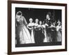 Opera Singers Joan Sutherland and Richard Tucker in "Lucia Di Lammermoor" at the Metropolitan Opera-null-Framed Photographic Print