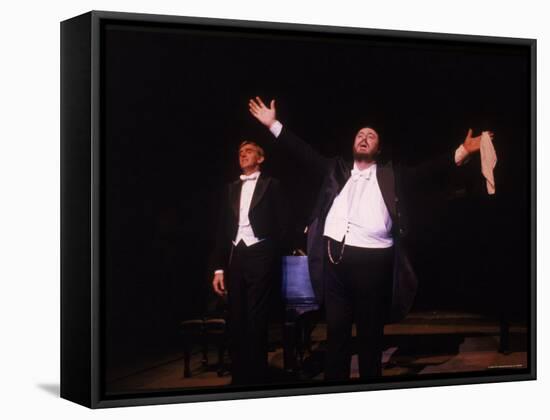 Opera Star Luciano Pavarotti in Concert-Ted Thai-Framed Stretched Canvas