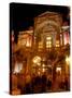 Opera Theatre at Night, Avignon, Provence, France-Lisa S. Engelbrecht-Stretched Canvas