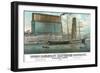 Operated by Union Railroad Elevator Company-Calvert Lithograph Co-Framed Art Print