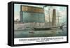 Operated by Union Railroad Elevator Company-Calvert Lithograph Co-Framed Stretched Canvas