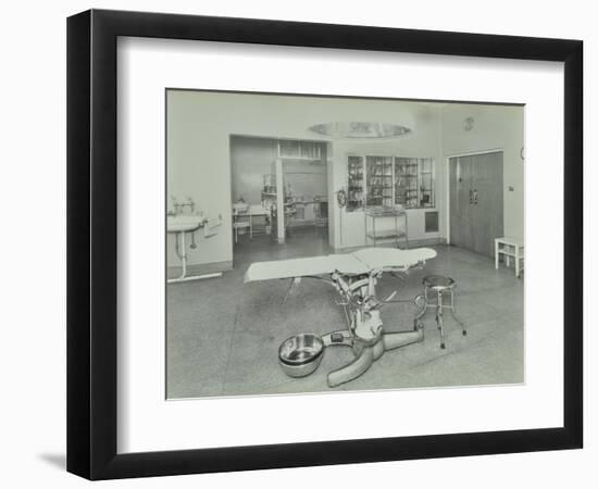 Operating Theatre, Lewisham Hospital, London, 1936-null-Framed Photographic Print