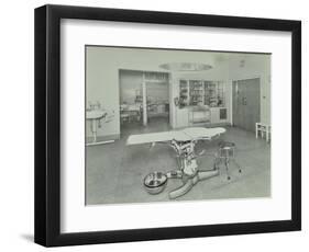 Operating Theatre, Lewisham Hospital, London, 1936-null-Framed Photographic Print