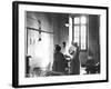 Operating Theatre of the Scottish Women's Hospital in the Abbey of Royaumont, 1915-Jacques Moreau-Framed Photographic Print