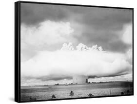Operation Crossroads Atom Bomb Test, 1946-us National Archives-Framed Stretched Canvas