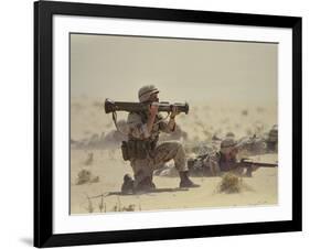 Operation Desert Shield-Associated Press-Framed Photographic Print