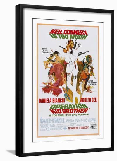 Operation Kid Brothers-null-Framed Art Print