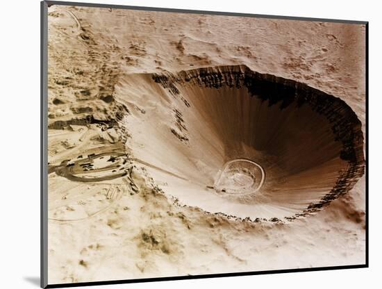 Operation Plowshare, Sedan Crater-Science Source-Mounted Giclee Print