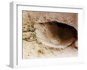 Operation Plowshare, Sedan Crater-Science Source-Framed Giclee Print