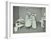 Operation Room, Woolwich School Treatment Centre, London, 1914-null-Framed Premium Photographic Print