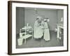 Operation Room, Woolwich School Treatment Centre, London, 1914-null-Framed Photographic Print