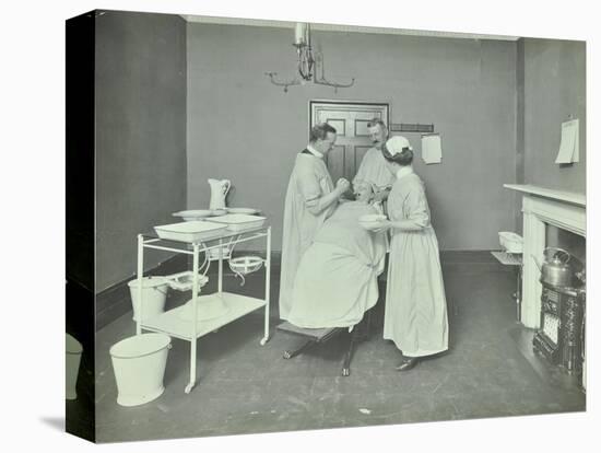 Operation Room, Woolwich School Treatment Centre, London, 1914-null-Stretched Canvas