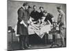 Operation with Lister's Antiseptic Spray in Use-null-Mounted Photographic Print