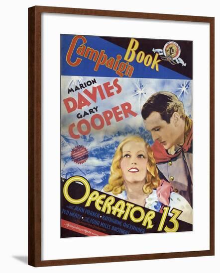 Operator 13, 1934, Directed by Richard Boleslavski-null-Framed Giclee Print