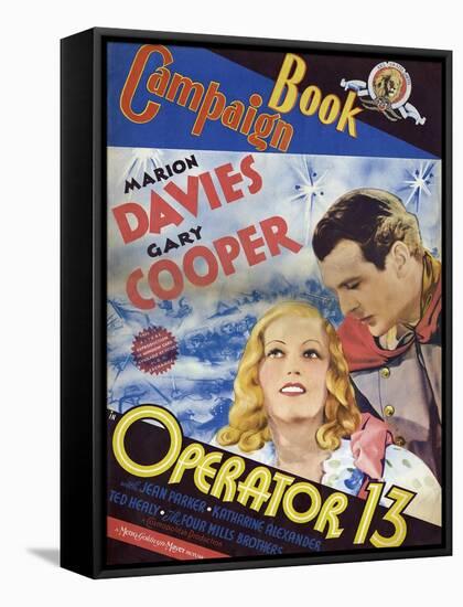 Operator 13, 1934, Directed by Richard Boleslavski-null-Framed Stretched Canvas