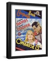 Operator 13, 1934, Directed by Richard Boleslavski-null-Framed Giclee Print