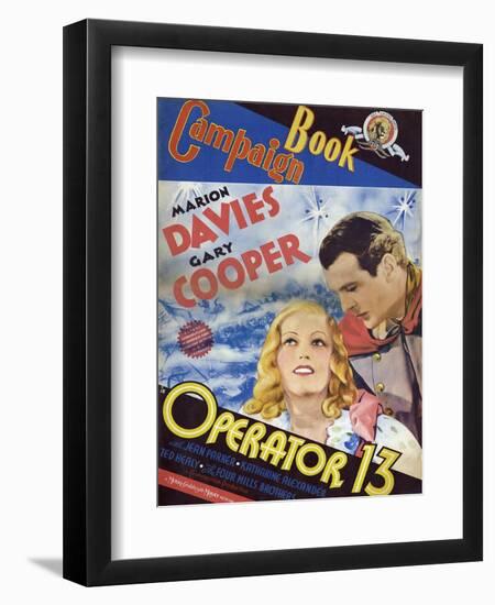 Operator 13, 1934, Directed by Richard Boleslavski-null-Framed Giclee Print