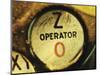 Operator Button on Telephone-Robert Llewellyn-Mounted Photographic Print