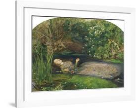 Ophelia, 1851-52-Sir John Everett Millais-Framed Premium Giclee Print