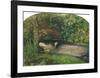 Ophelia, 1851-52-Sir John Everett Millais-Framed Premium Giclee Print