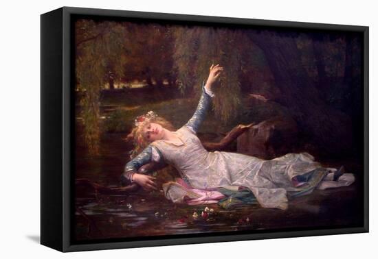 Ophelia, 1883-Alexandre Cabanel-Framed Stretched Canvas