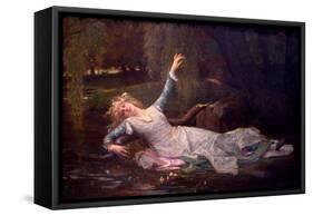 Ophelia, 1883-Alexandre Cabanel-Framed Stretched Canvas