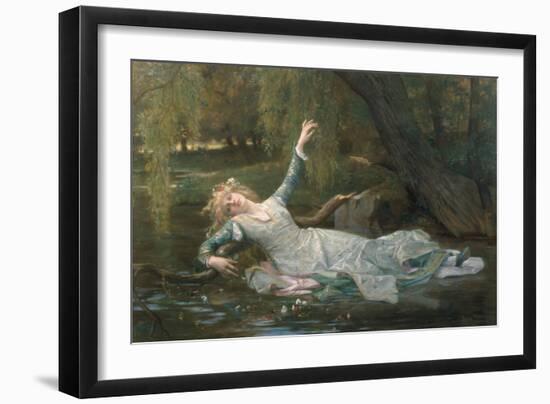 Ophelia, 1883-Alexandre Cabanel-Framed Giclee Print