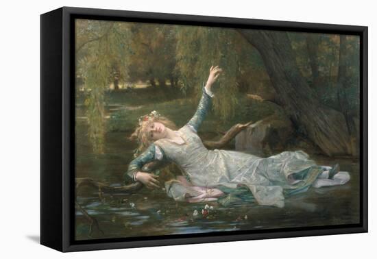 Ophelia, 1883-Alexandre Cabanel-Framed Stretched Canvas